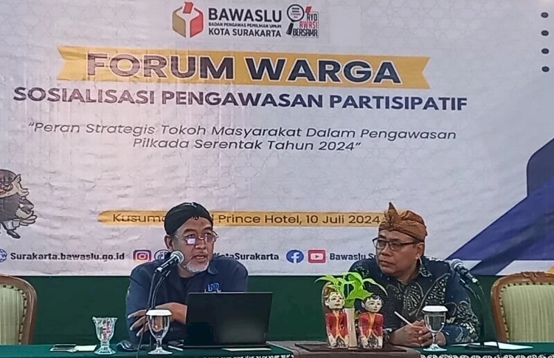 Surakarta Daily | Teruntuk Para Kandidat Walikota Surakarta, Rahadi: Bila Ingin Menang, Yakinkan Forum Warga